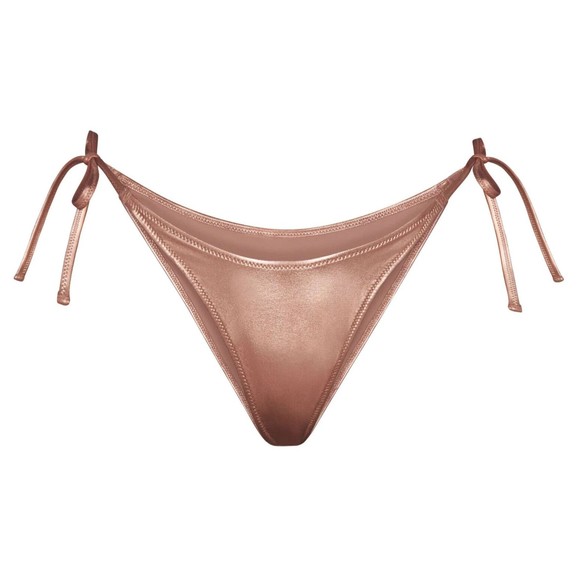 Skims Other - Skims Bikini Bottoms Women's 4X Penny Copper Bronze Brown String Cheeky NEW